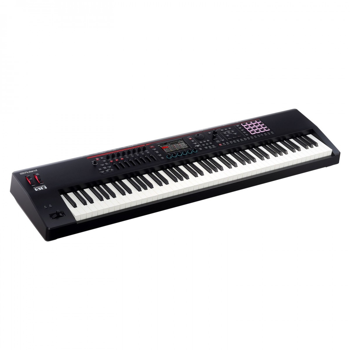 Roland Fantom-08 Synthesizer Keyboard Live Performance Bundle - Image 4