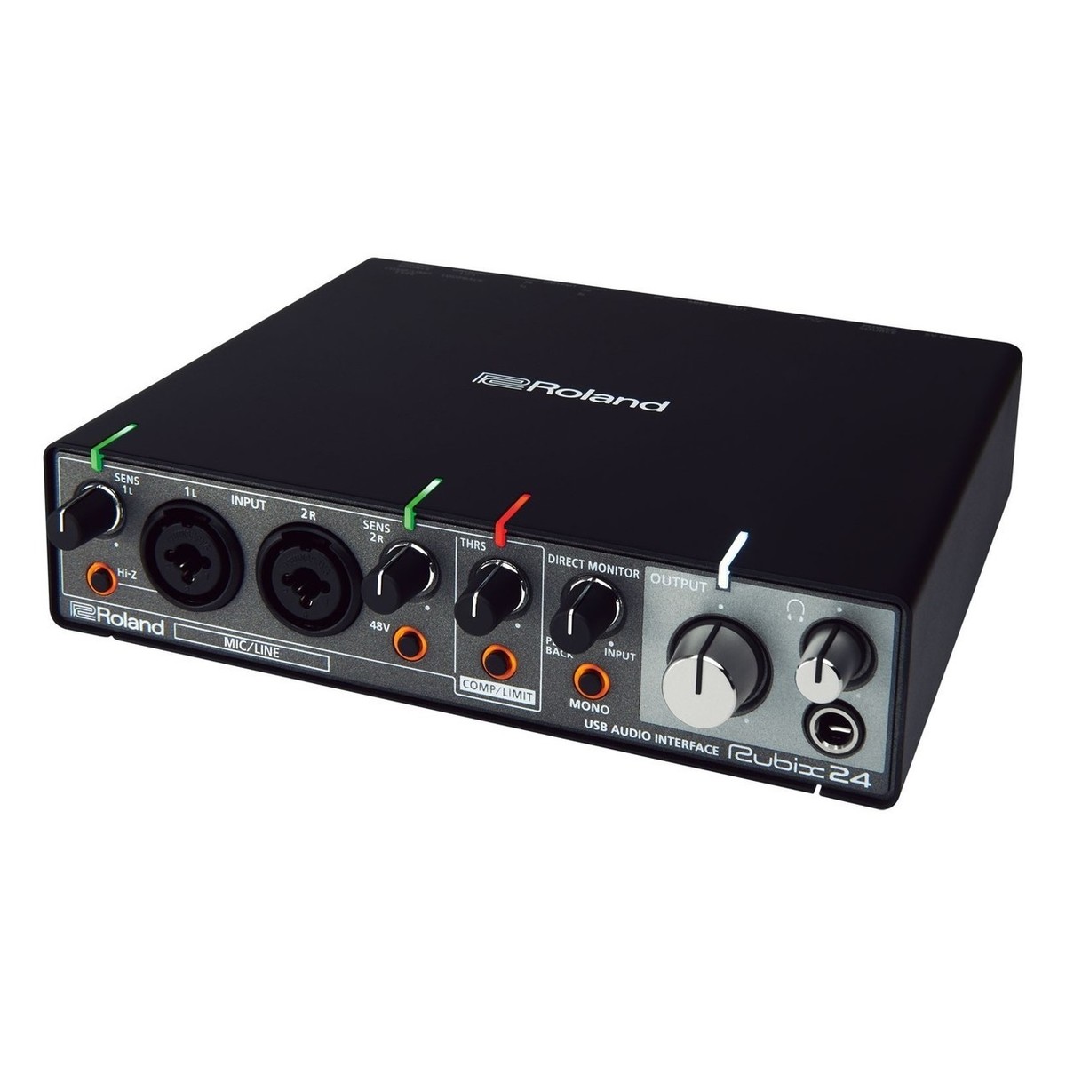 Roland Rubix24 USB Audio Interface Recording Bundle - Image 2