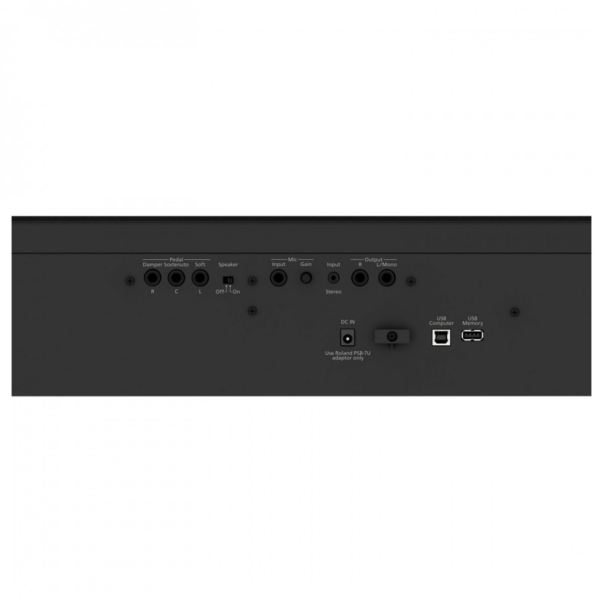 Roland FP-60X Digital Piano with Stand Stool and Headphones Black - Image 3