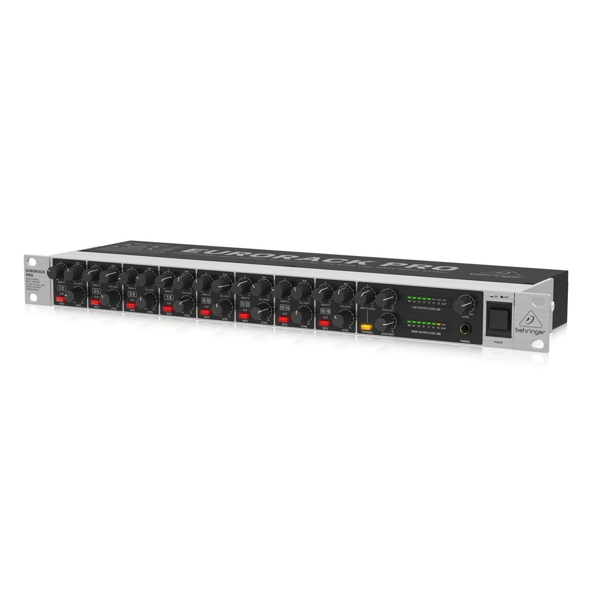 Behringer Eurorack Pro RX1602 V2 Rackmount Line Mixer - Image 4