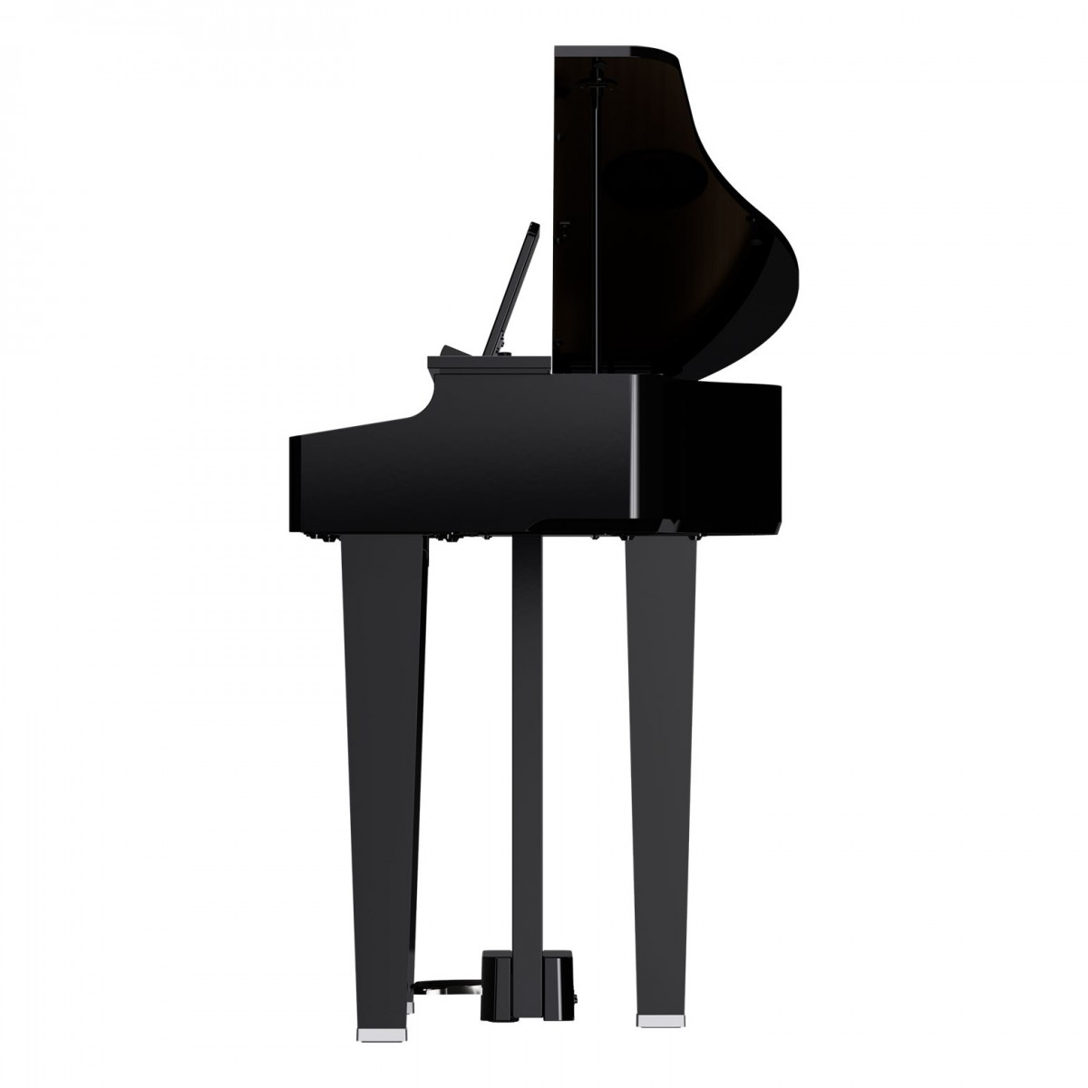 Roland GP-3 Compact Digital Grand Piano Polished Ebony - Image 4
