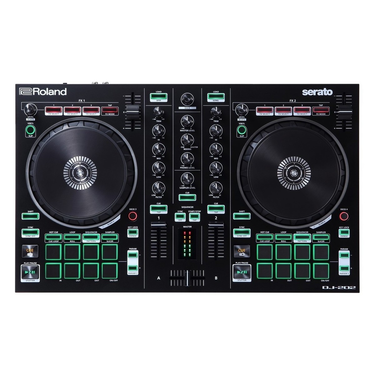 Roland DJ-202 DJ Controller with Bag - Image 2