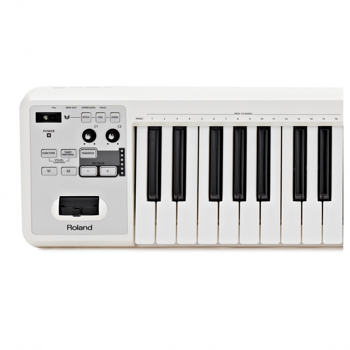 Roland A-49 MIDI Controller Keyboard White - Image 2