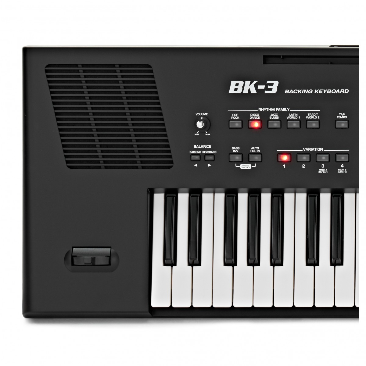 Roland BK-3 Compact Backing Keyboard Black - Image 3