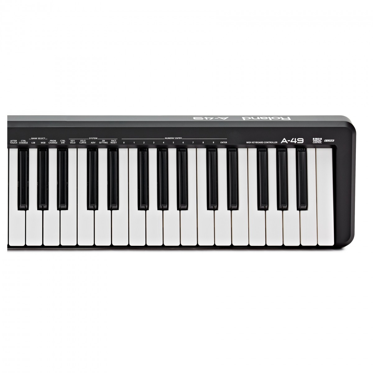 Roland A-49 MIDI Controller Keyboard Black - Image 4