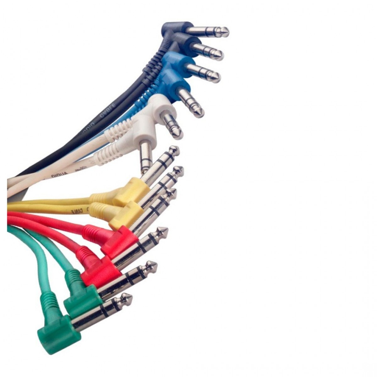 Stagg Stereo Jack Patch Cable 6 Pack - Image 2