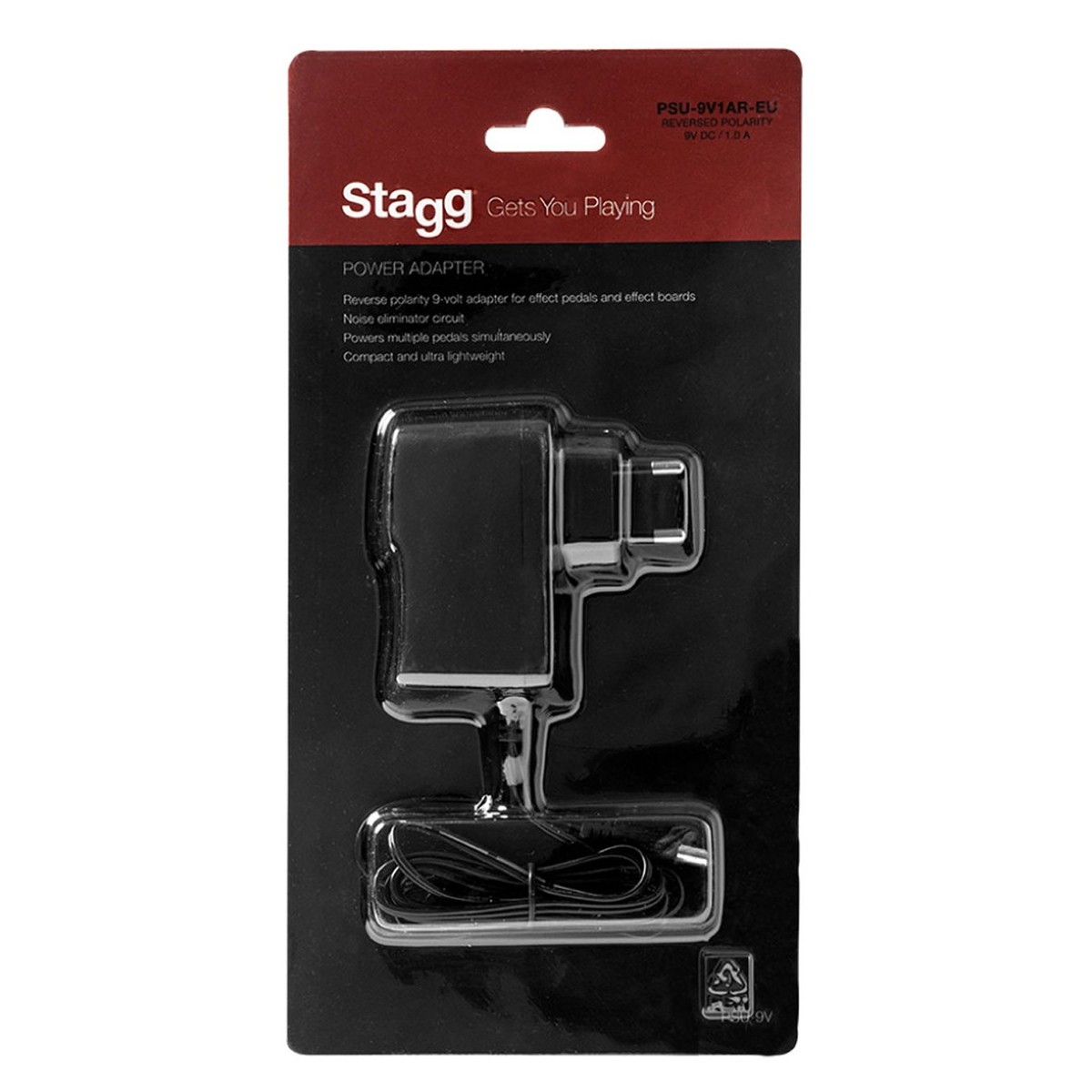 Stagg 9V DC/1A Compact Power Supply EU - Image 2