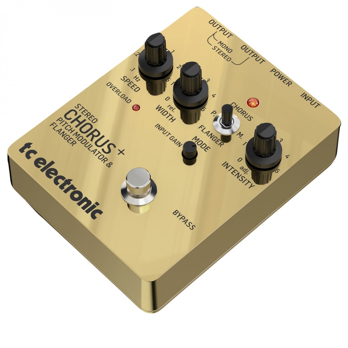 TC Electronic SCF GOLD Stereo Chorus Flanger Pedal Limited Edition - Image 4