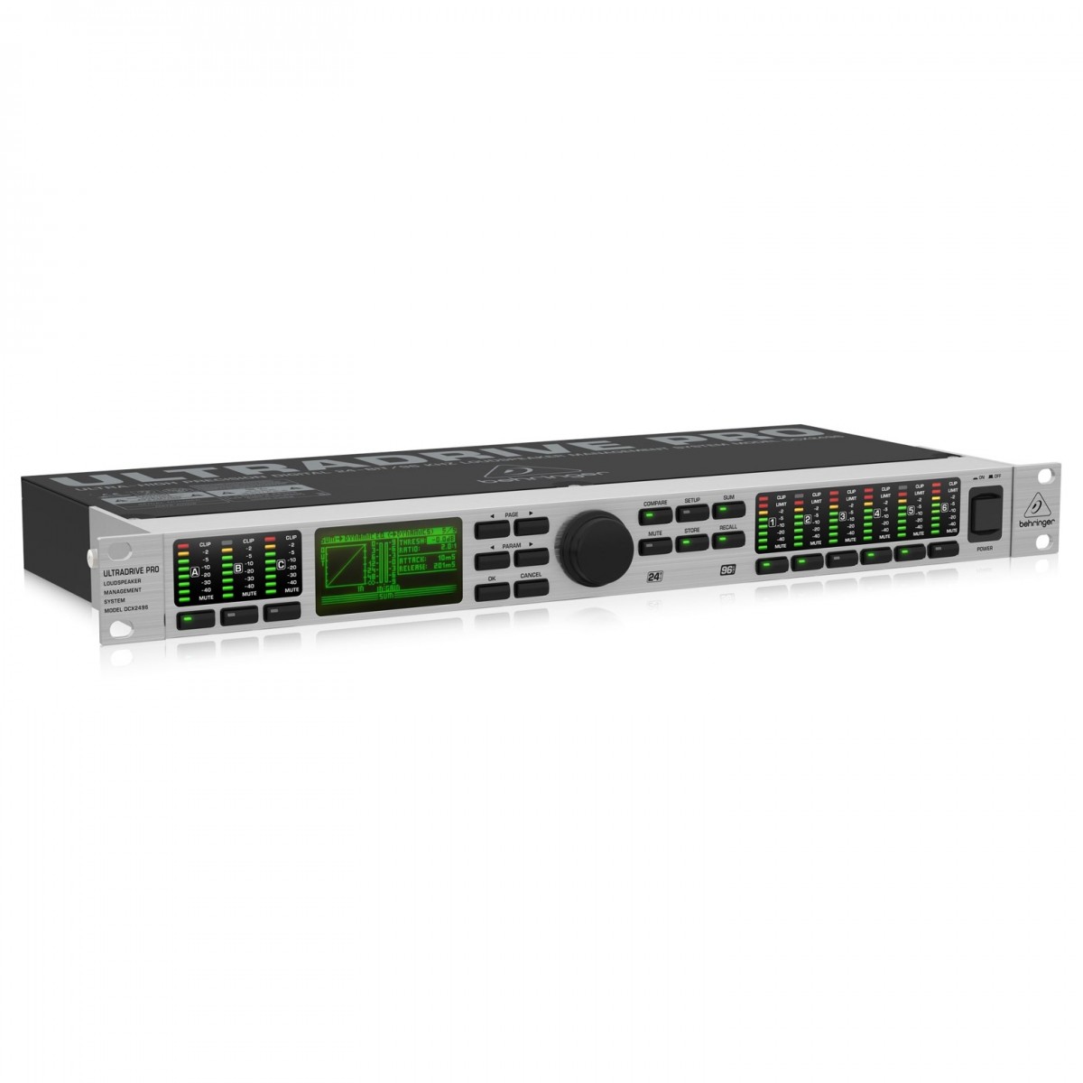 Behringer DCX2496 UltraDrive Loudspeaker Management System - Image 2