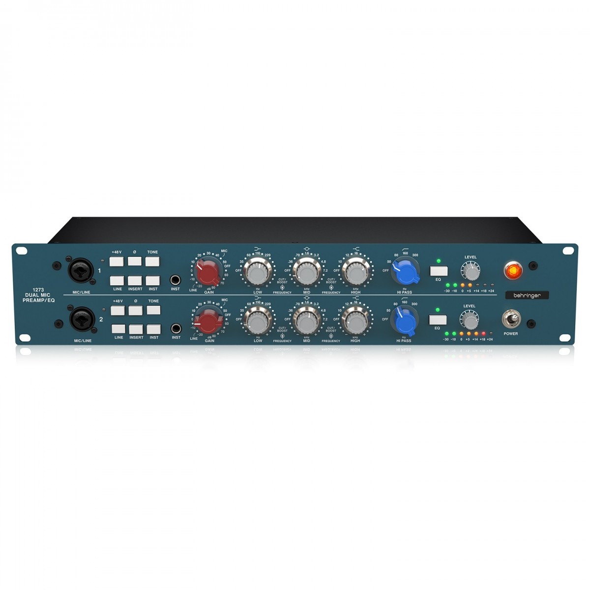 Behringer 1273 2-Channel Mic Pre& and EQ - Image 2