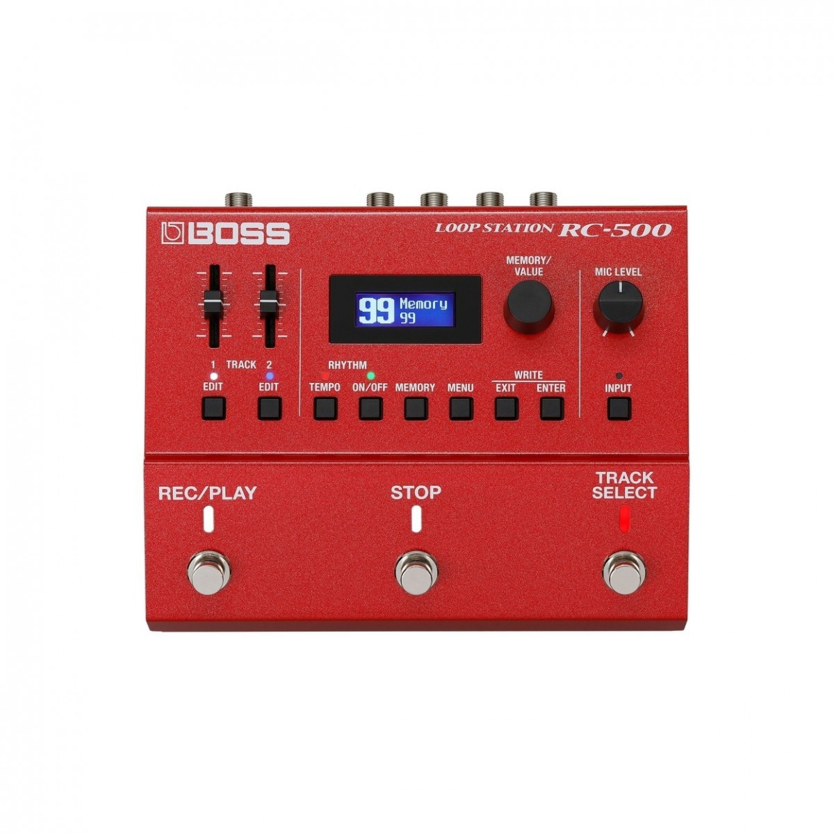 Boss RC-500 Loop Station Dual Track Looper Pedal with Power Supply - Image 2