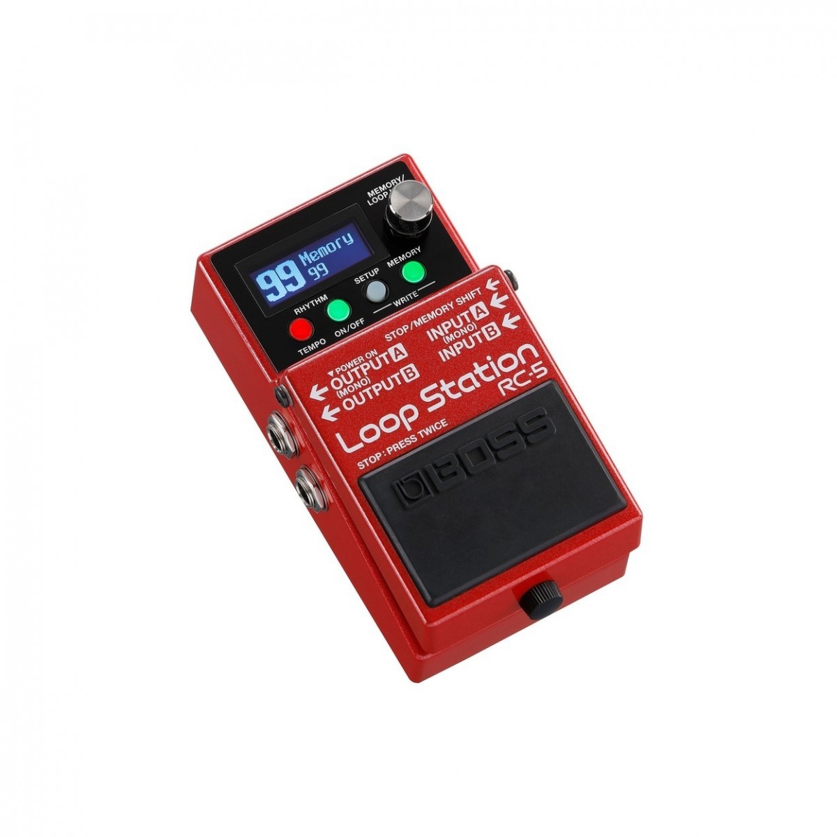 Boss RC-5 Loop Station Guitar Loop Pedal with Power Supply - Image 4