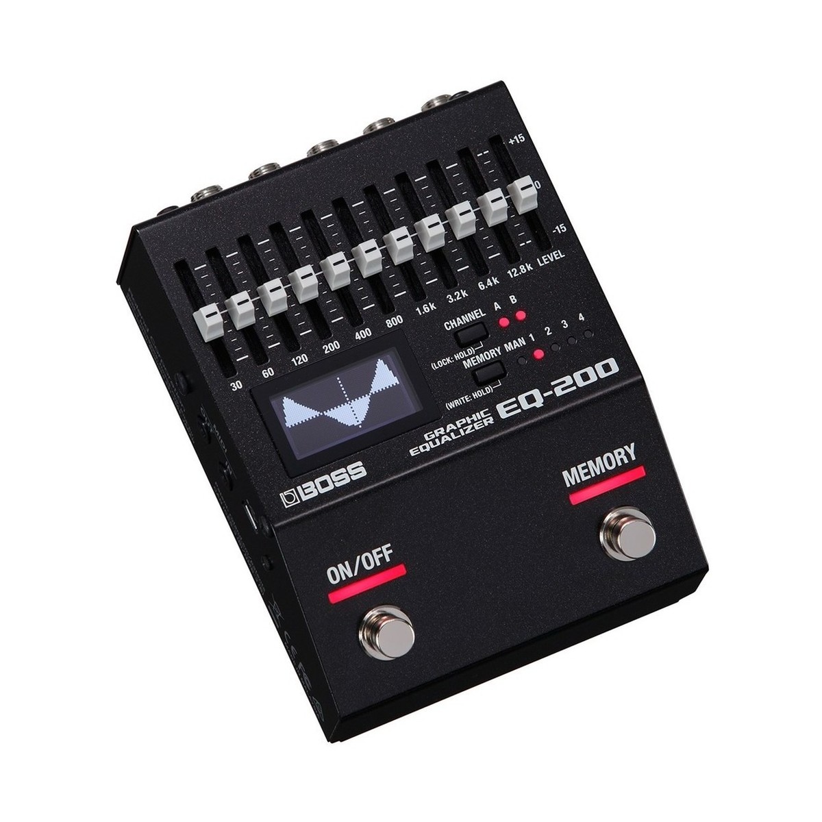 Boss EQ-200 Graphic Equalizer Pedal with MIDI Connection Cable - Image 3