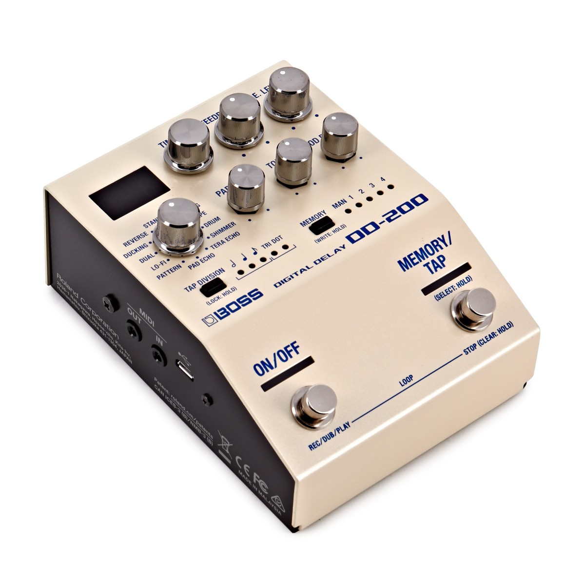Boss DD-200 Digital Delay Pedal - Image 3