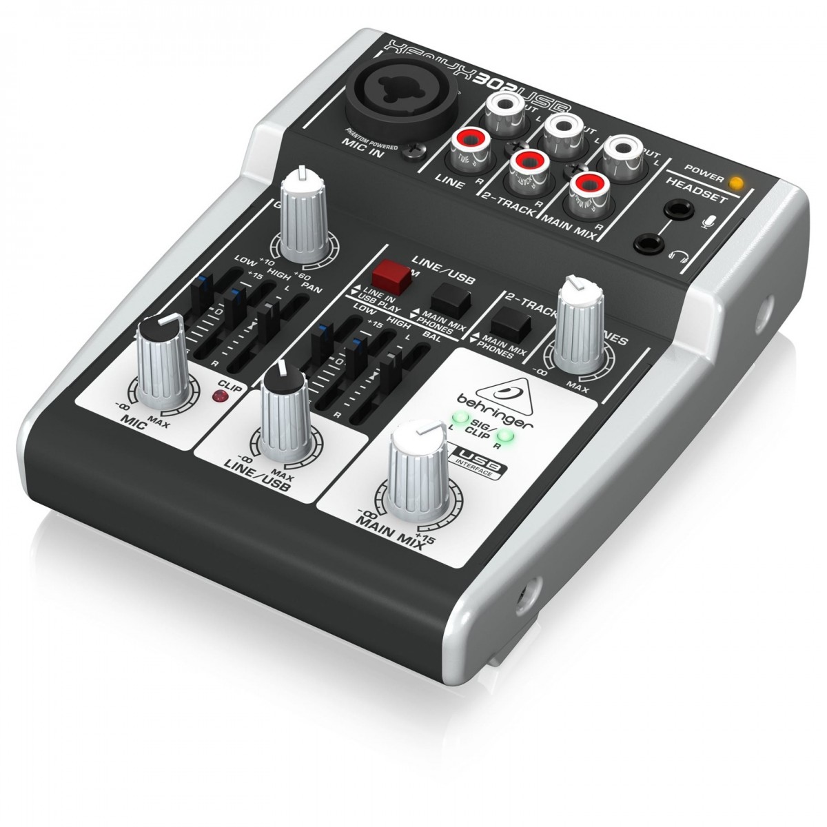 Behringer XENYX 302USB USB Analog Mixer - Image 3