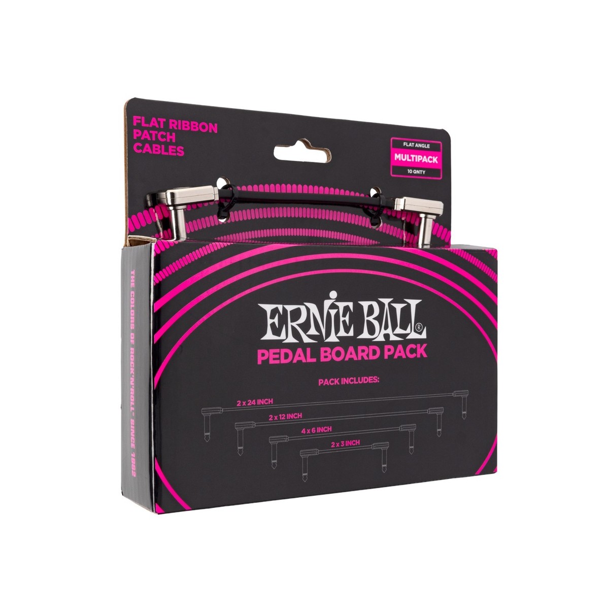 Ernie Ball P06224 Flat Ribbon Pedalboard Multi Pack - Image 3