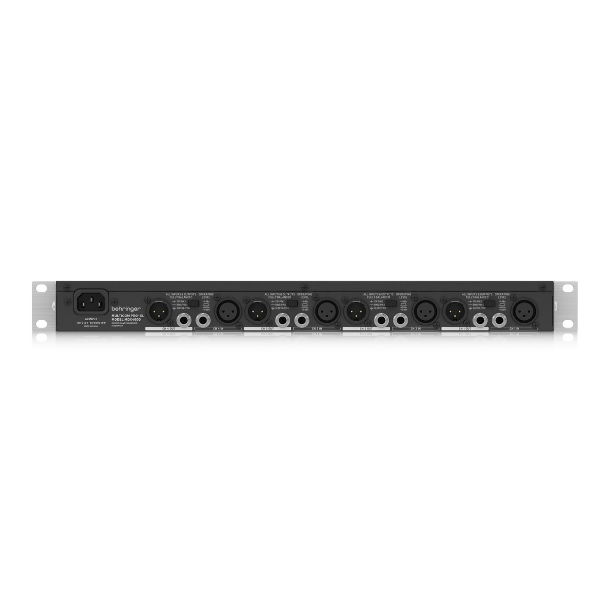 Behringer MDX4600 V2 Multicom Pro-XL 4-Channel Dynamics Processor - Image 4
