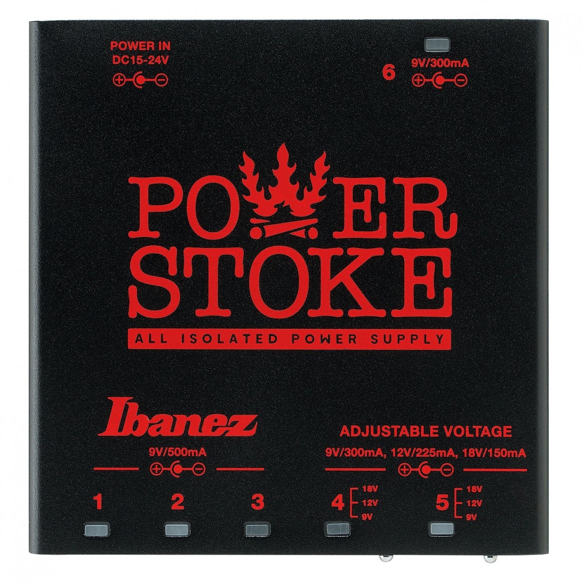 Ibanez PWRS6 Pedal Power Supply
