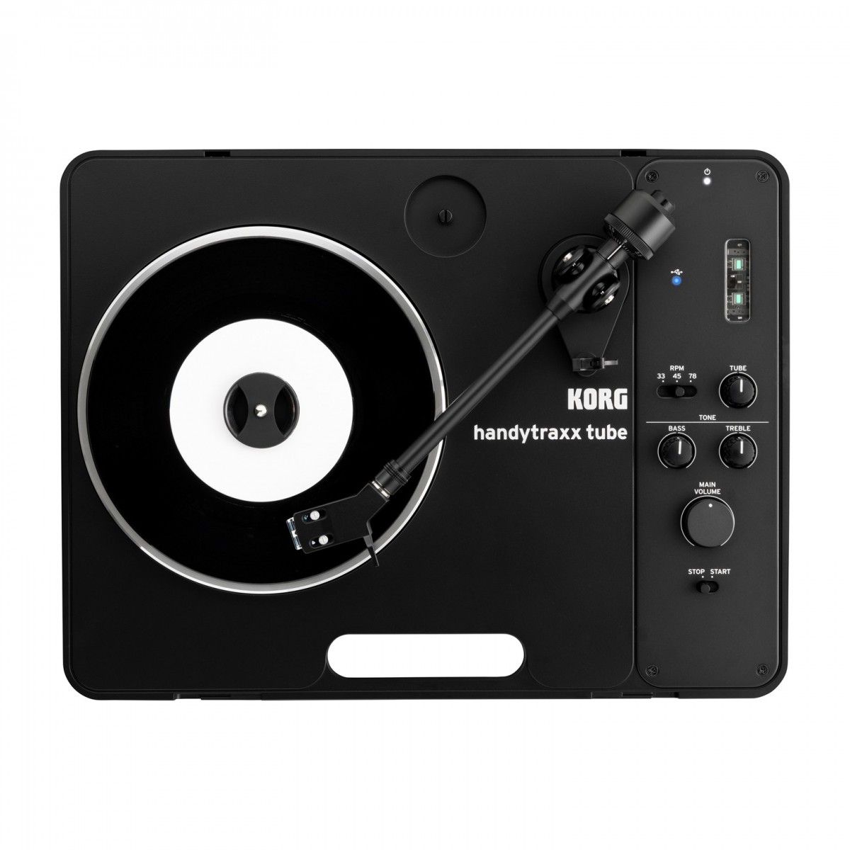 Korg Handytraxx Tube Turntable Black - Image 2