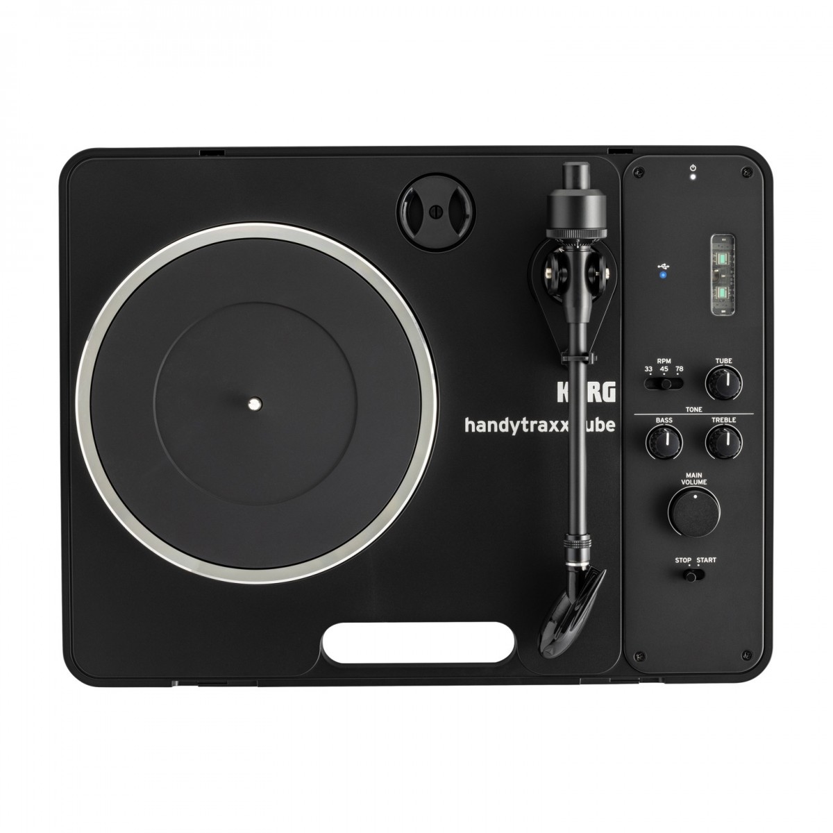 Korg Handytraxx Tube J Turntable Black - Image 2