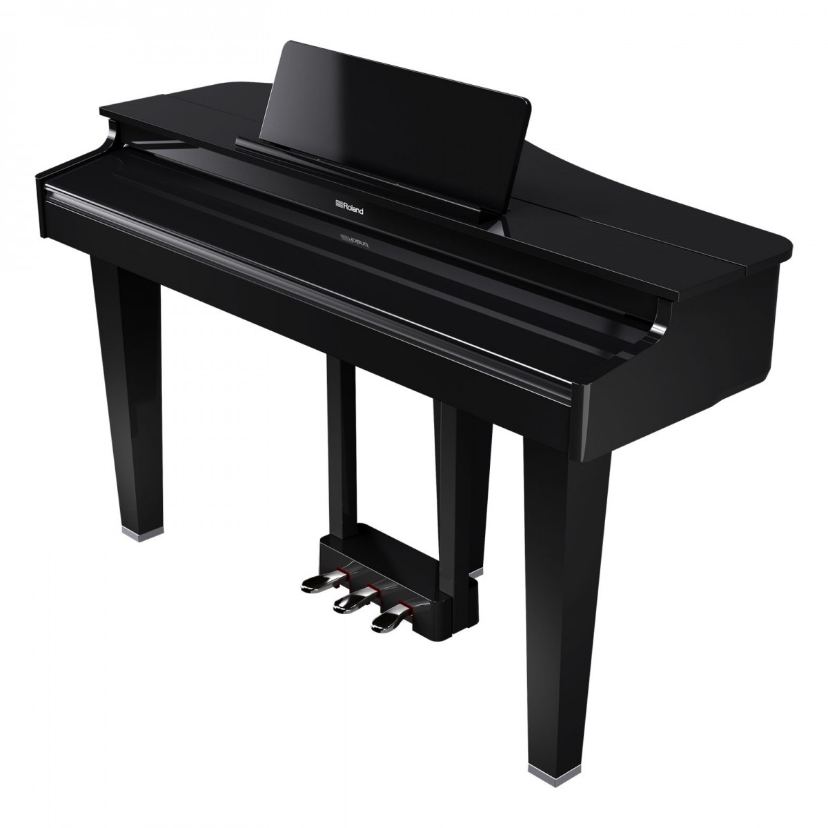 Roland GP-3 Compact Digital Grand Piano Polished Ebony - Image 2