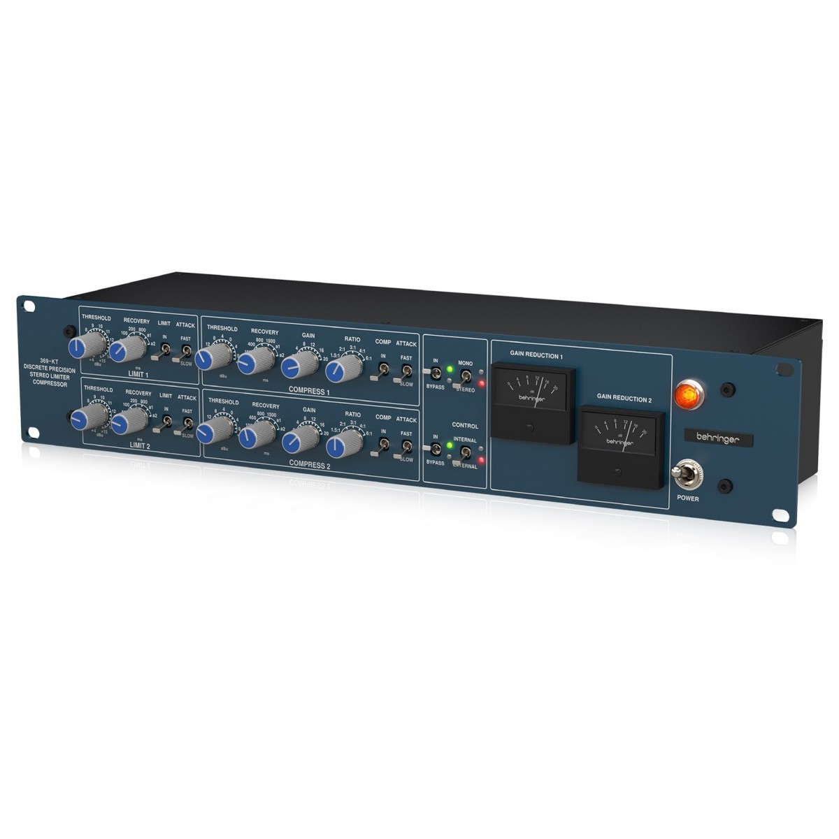 Behringer 369 2-Channel Stereo Compressor and Limiter - Image 4