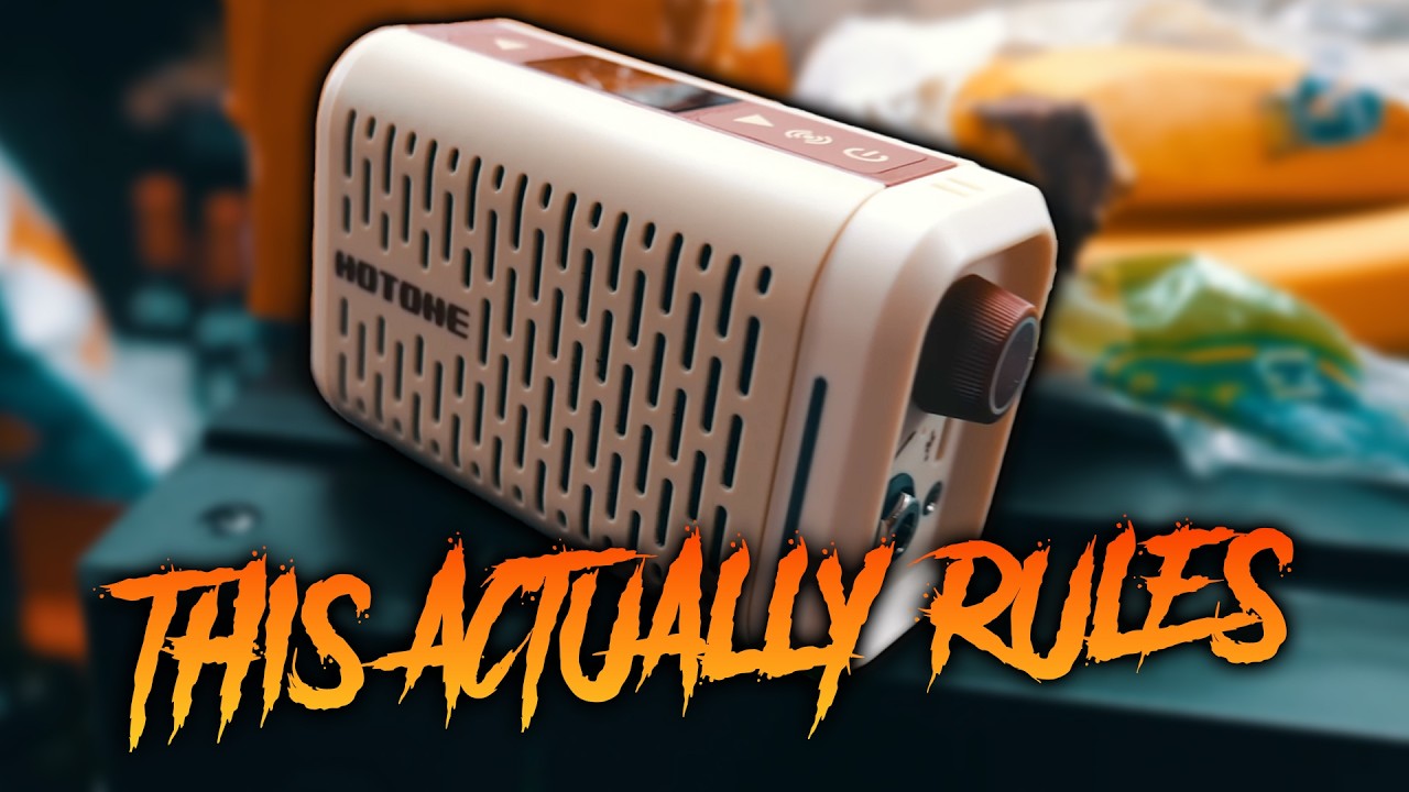 Watch – ANOTHER PRACTICE AMP… That actually rules!