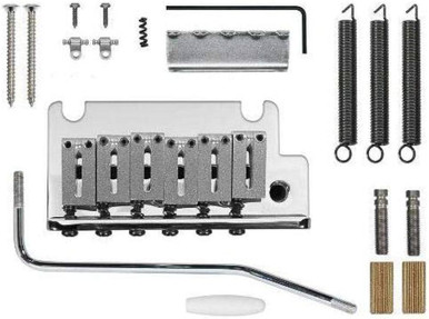 American Series Stratocaster (86-07) Tremolo Bridge Assembly in Chrome - Image 4
