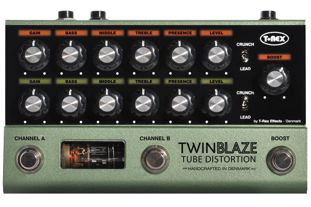 T-Rex TwinBlaze 2-Channel Tube Distortion Pedal
