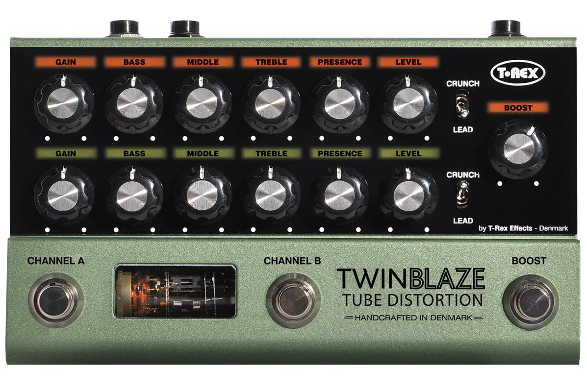 T-Rex TwinBlaze 2-Channel Tube Distortion Pedal - Image 4