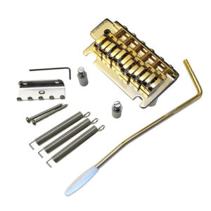 Babicz FCH Z Series 2-Point Stratocaster Tremolo in Gold - Image 2