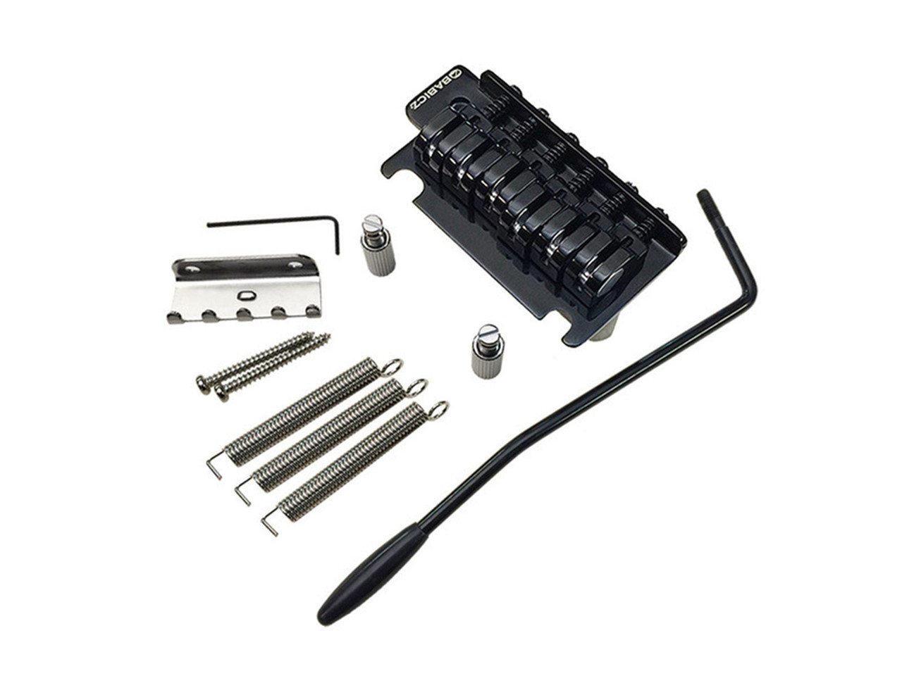 Babicz FCH Z Series 2-Point Stratocaster Tremolo in Black