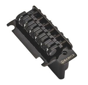 Babicz FCH Z Series Lefty 2-Point Stratocaster Tremolo in Black