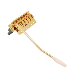 Babicz FCH Z Series 6-Hole Wide Stratocaster Tremolo in Gold - Image 4
