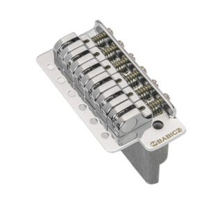 Babicz FCH Z Series Lefty 6-Hole Stratocaster Tremolo in Chrome - Image 2