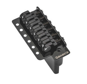 Babicz FCH Z Series Lefty 6-Hole Stratocaster Tremolo in Black