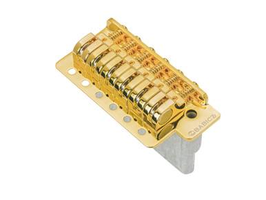 Babicz FCH Z Series Lefty 2-Point Stratocaster Tremolo in Gold