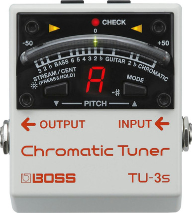 BOSS TU3S Chromatic Tuner Pedal