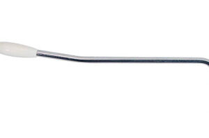 Tremolo Arm with White Cap in Chrome - 6mm