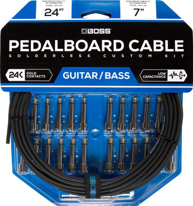 Boss BCK-24 Solderless Pedalboard Cable Kit