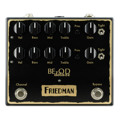 Friedman BE-OD Deluxe Overdrive Pedal