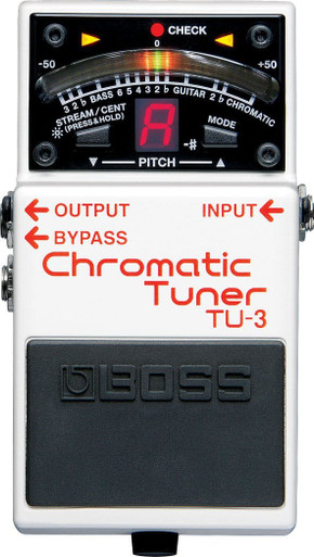 Boss TU-3 Compact Chromatic Tuner Pedal