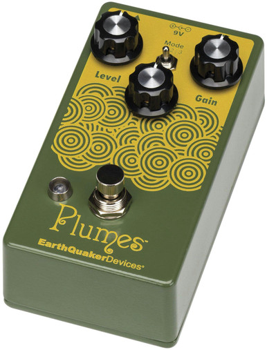Earthquaker Devices Plumes Small Signal Shredder Overdrive Pedal