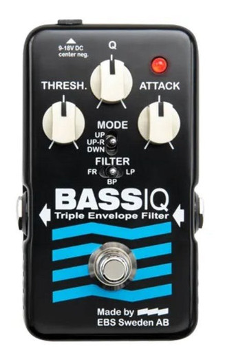EBS BassIQ Blue Label Triple Envelope Filter Bass Pedal