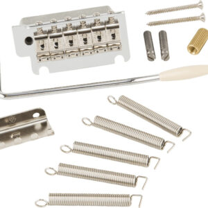Fender Deluxe Series 2-Point Tremolo Assembly in Chrome - Image 2