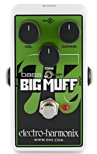 Electro Harmonix Nano Bass Big Muff Pi Fuzz Pedal