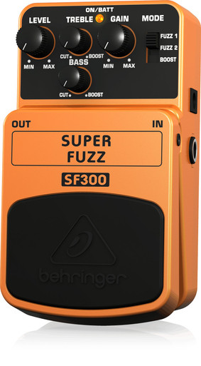 Behringer SF300 Super Fuzz Pedal