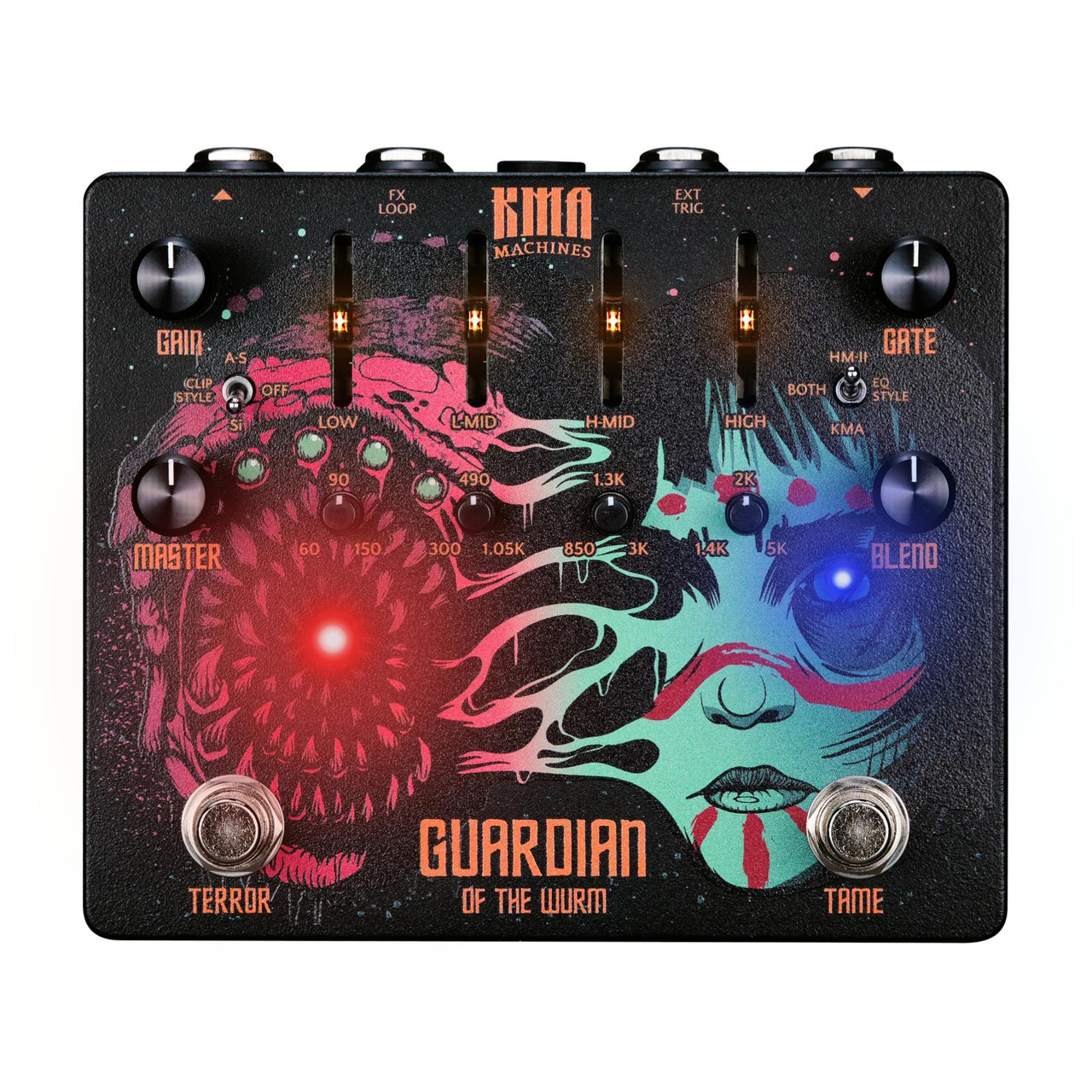 KMA Audio Machines Guardian of the Wurm Distortion Pedal - Image 5