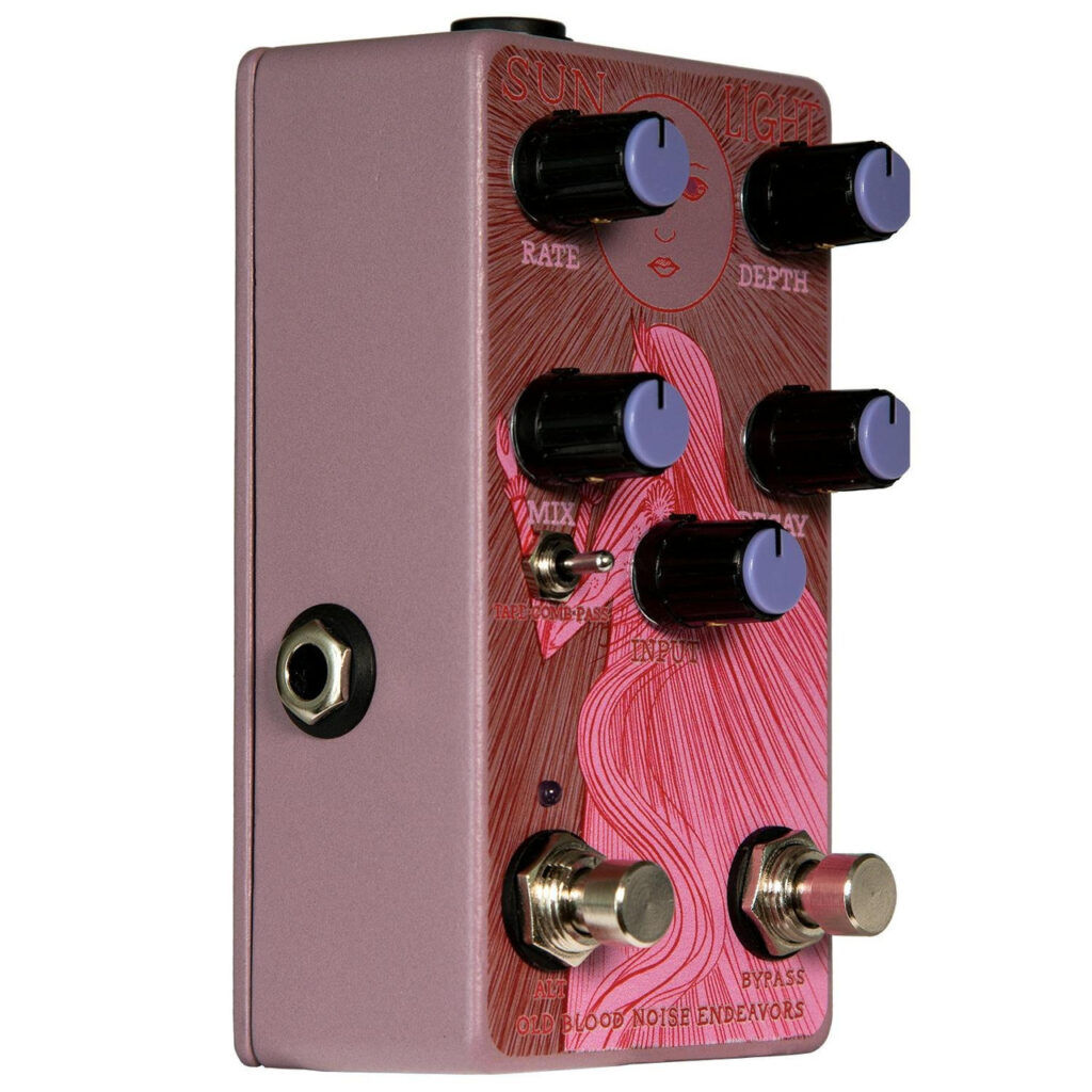 Old Blood Noise Endeavors Sunlight Dynamic Freeze Reverb Pedal