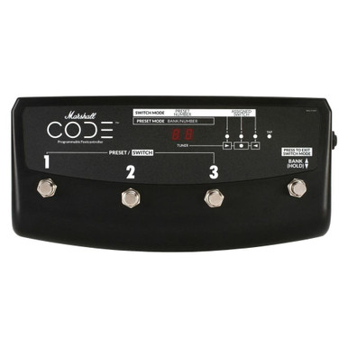Marshall PEDL-91009 4-Button Footswitch for CODE Amps